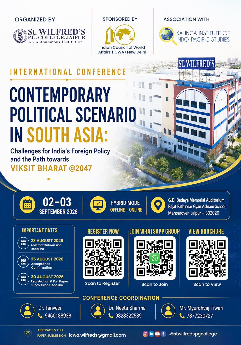 International Conference FOR M VIEW